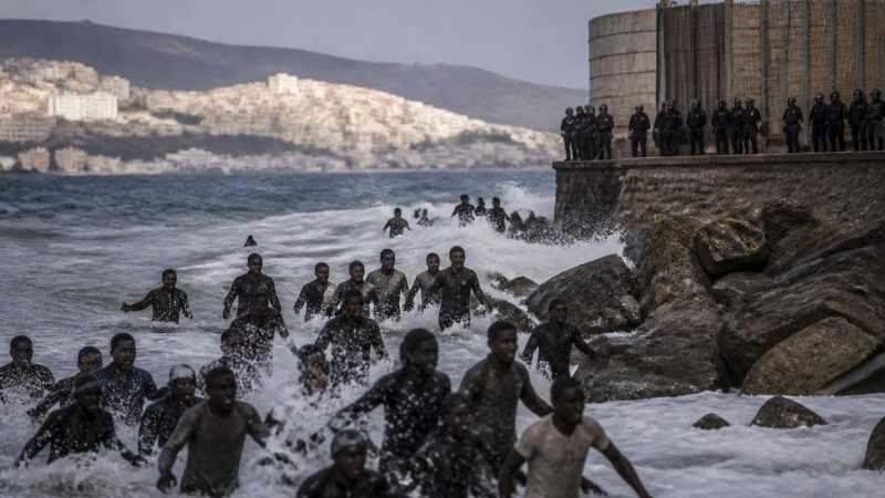 Ceuta migrant crossing strains Spanish enclave