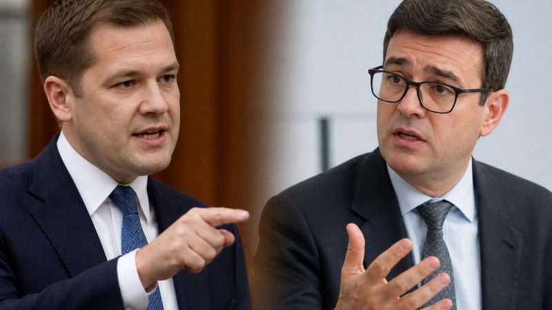 Jenrick presses Burnham on social care taxes
