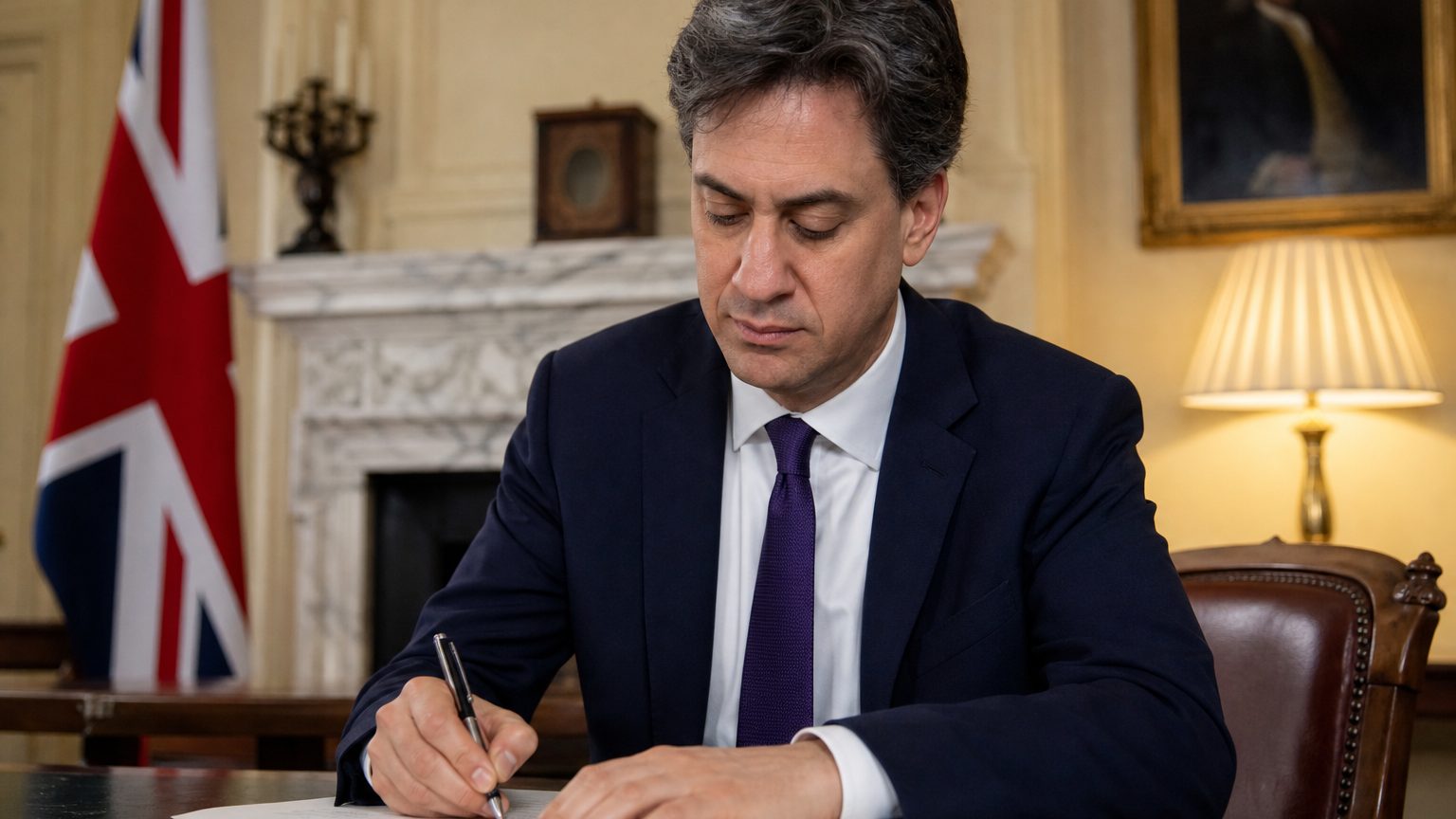 Ed Miliband Takes Over as Foreign Secretary