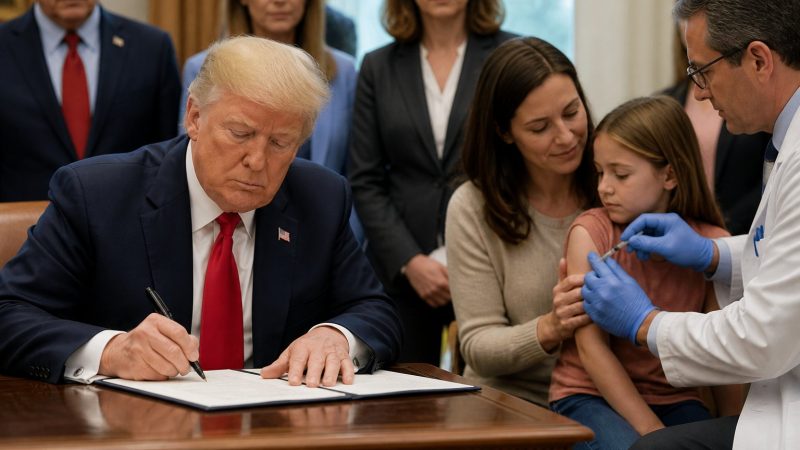 Trump Vaccine Order Reshapes Childhood Schedule