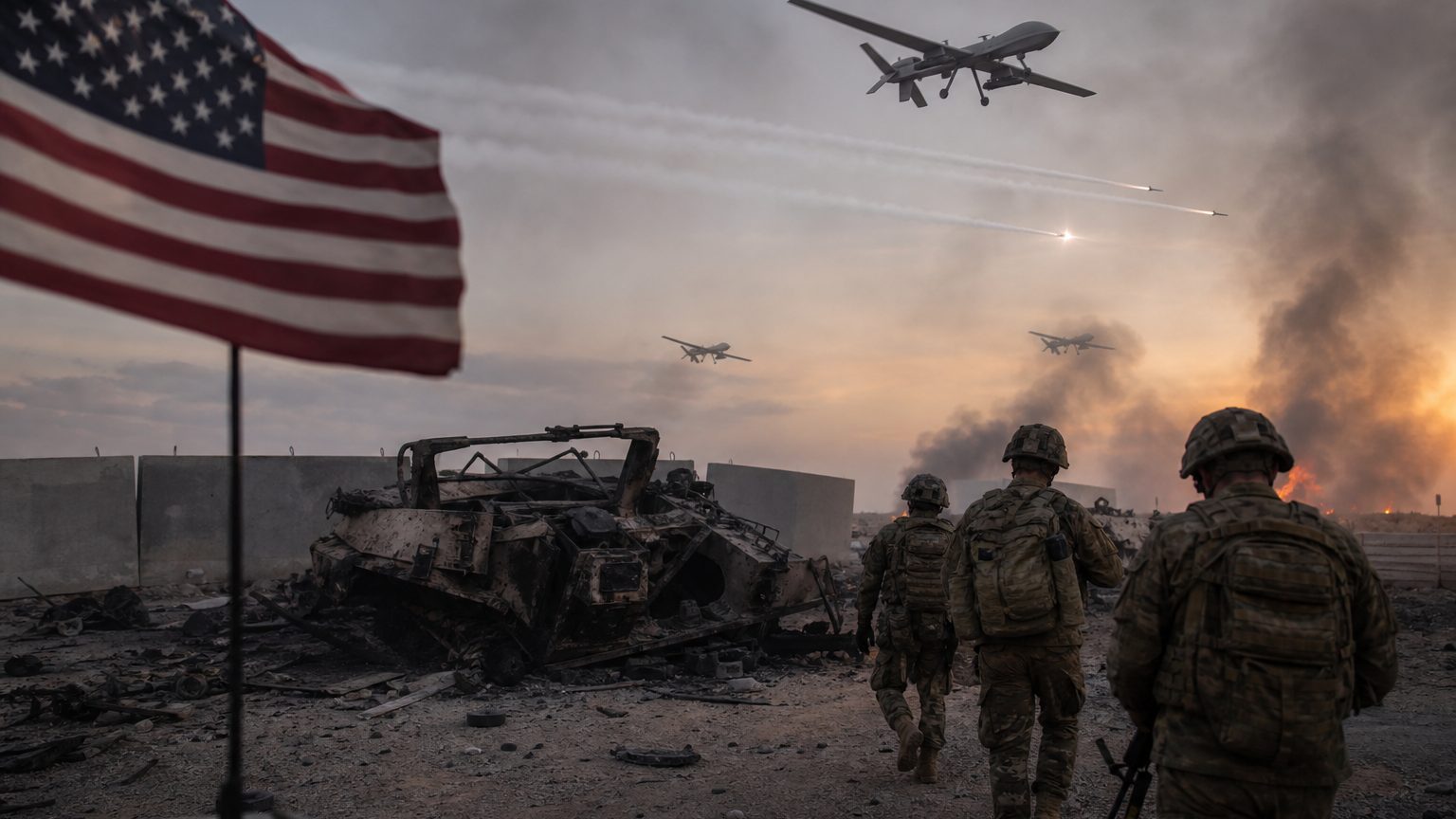U.S. Troops Killed in Iran Drone Strikes