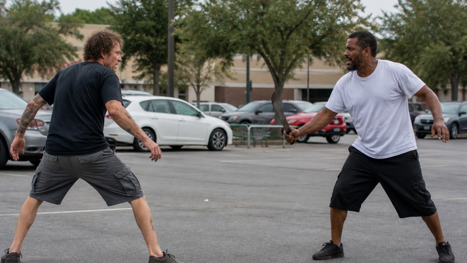 Publix parking lot machete fight lands two Florida men in jail