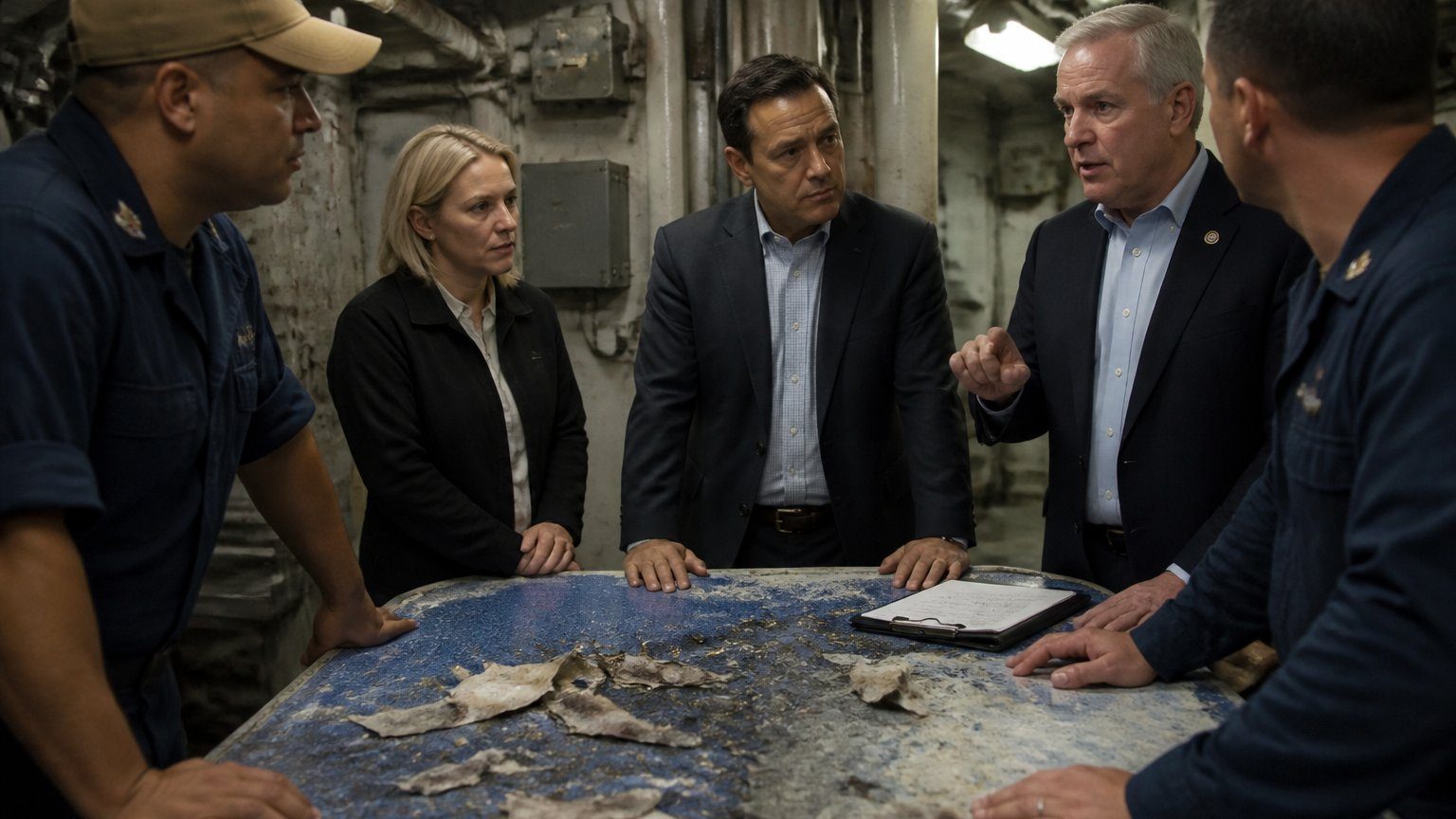 USS Abraham Lincoln Conditions Draw Lawmaker Scrutiny