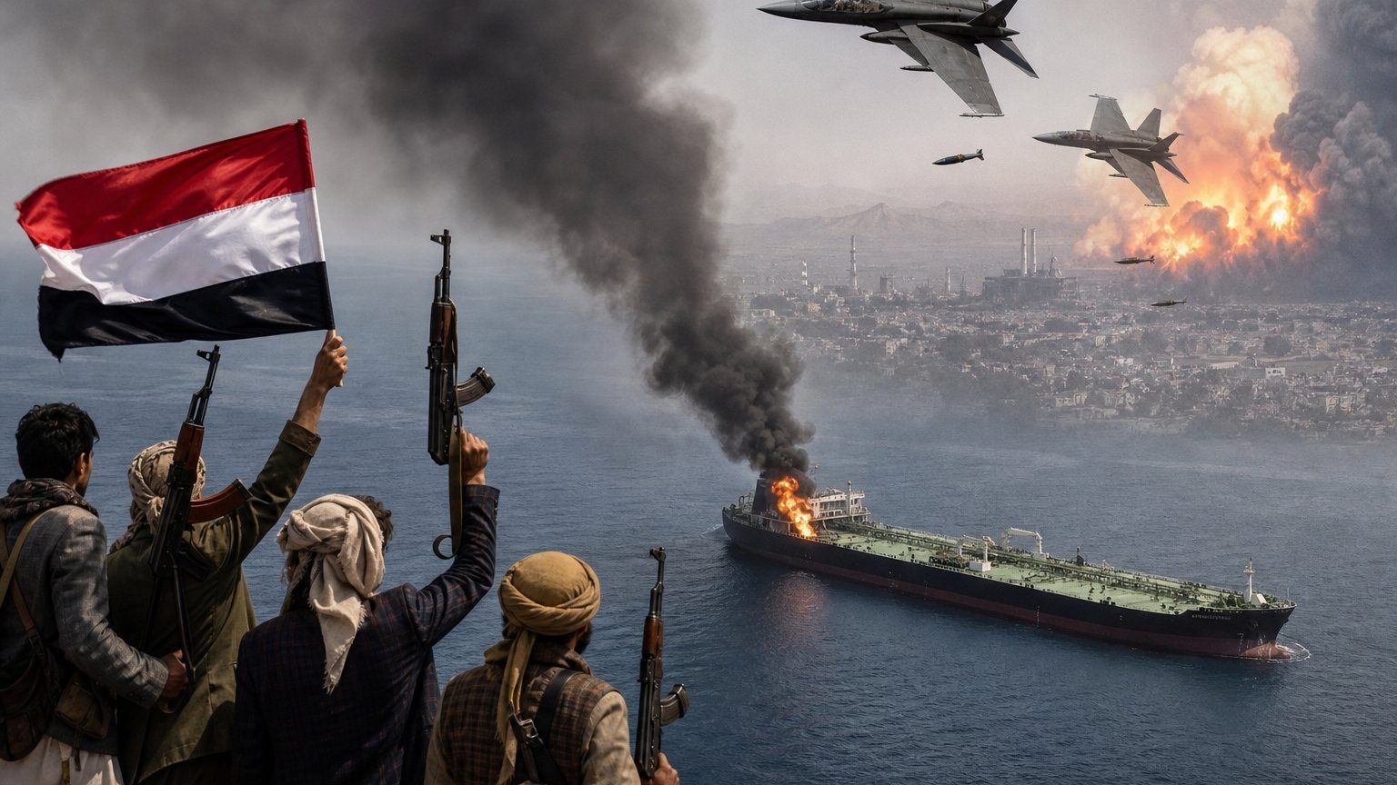 Houthis Claim Saudi Tanker Attack as US Strikes Iran Continue