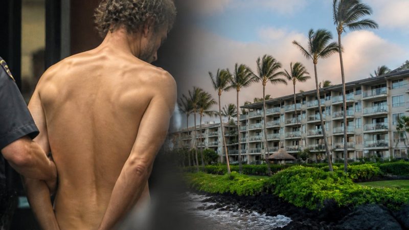 Maui resort killing case centers on naked suspect