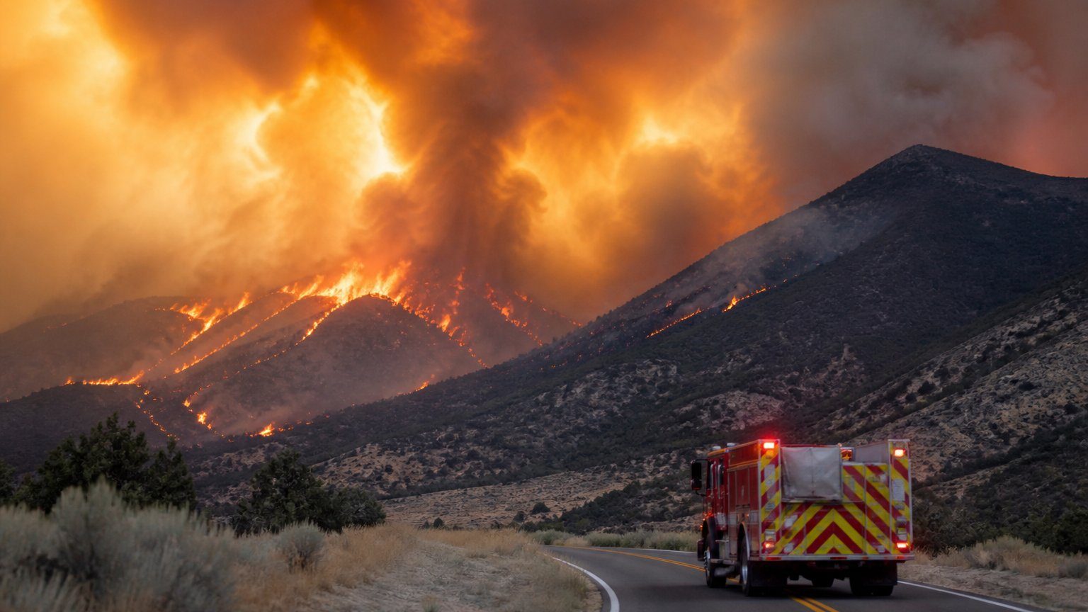 California-Nevada Border Wildfire Swells Past 44,000 Acres