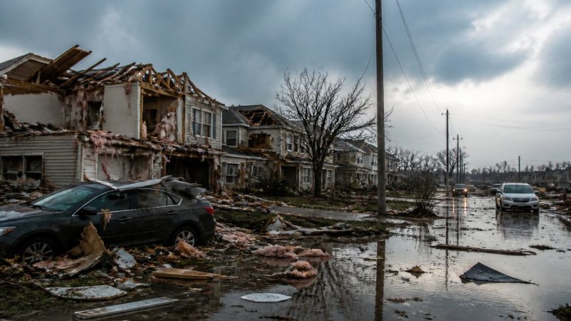 Midwest tornadoes and flash floods leave death, outages