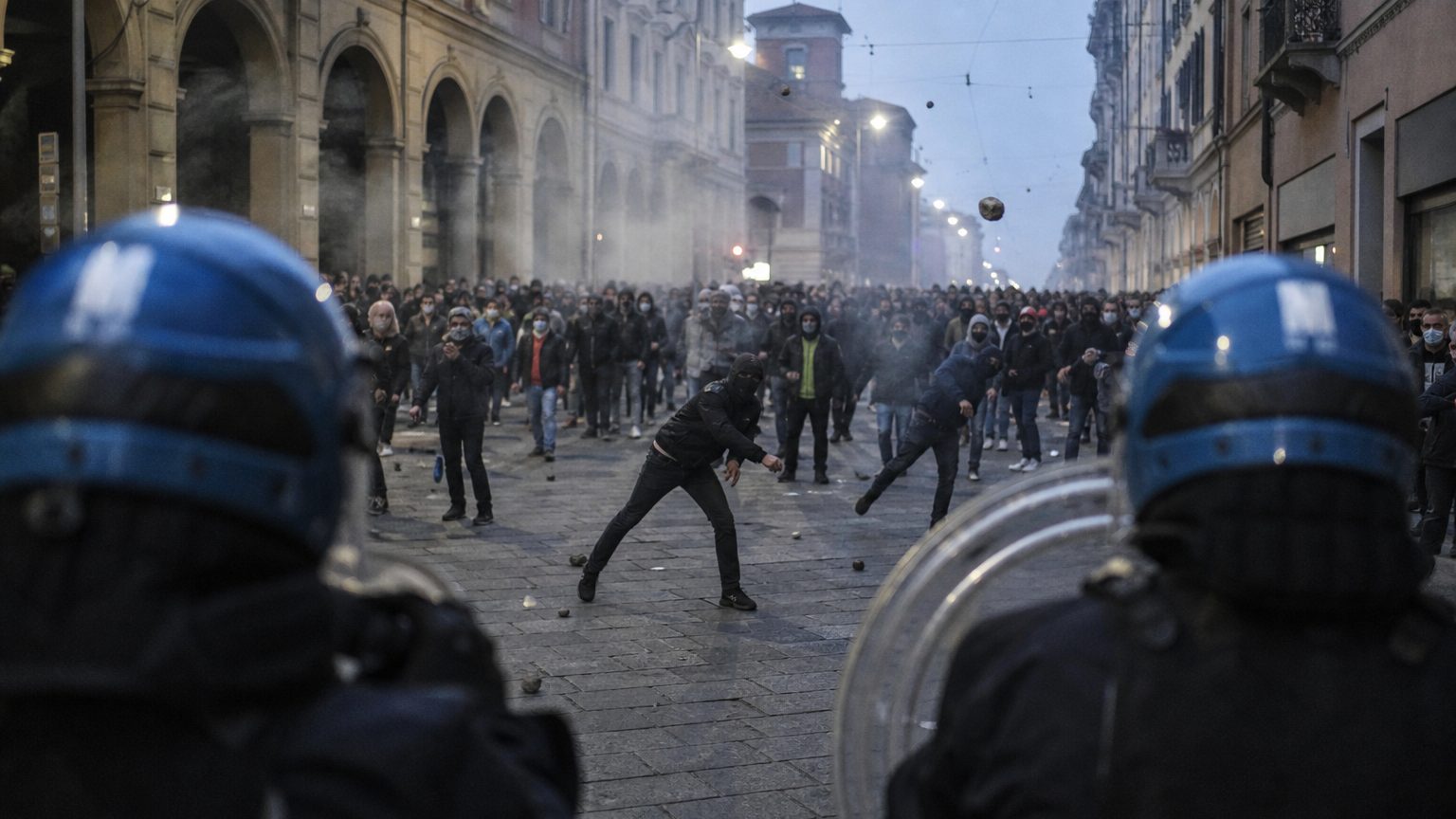 Bologna Protests Erupt After Police Restraint Death